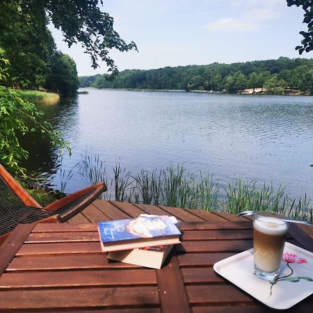 Domek Nad Jeziorem Łąck Kültér fotó
